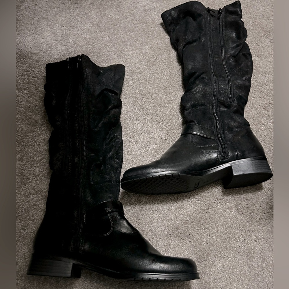 Black Tall Boots